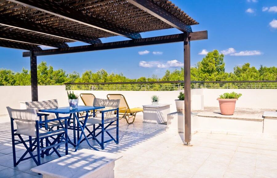 Talos Hotel & Apartments Chrissi Akti Chania Exterior foto